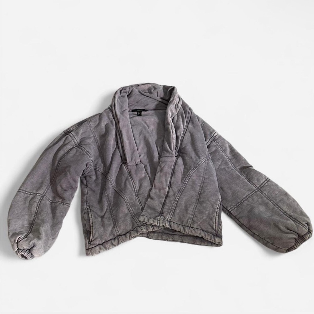 Forever 21 Bulky Lavender Gray Jacket